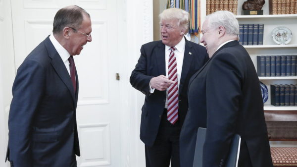 Trump invited the Russian foreign minister (and Putin crony) Lavrov